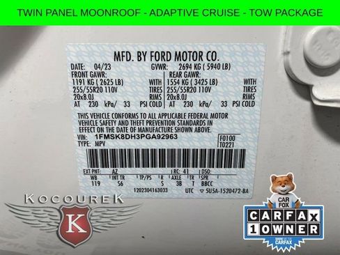 Used 2023 Ford Explorer XLT w/ Equipment Group 202A image 27