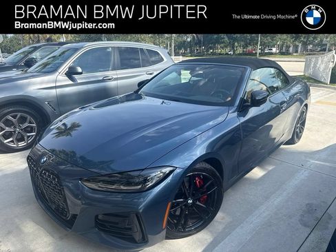 Used 2024 BMW 430i Convertible w/ M Sport Package RWD image 1