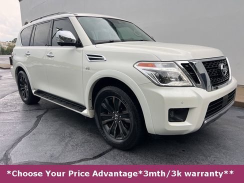Used 2020 Nissan Armada Platinum w/ Captain's Chairs Package image 1