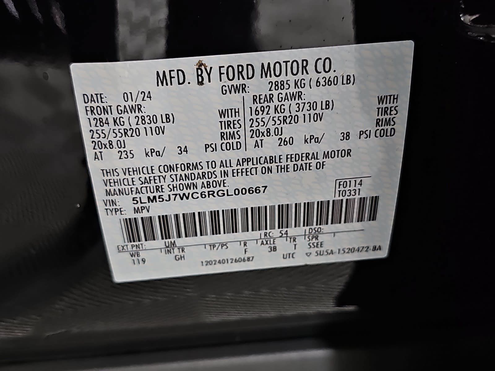 Used 2024 Lincoln Aviator Reserve RWD image 29