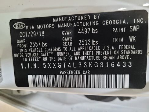 Used 2019 Kia Optima LX image 33