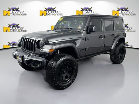 Used 2020 Jeep Wrangler Unlimited Sahara AWD/4WD image 1