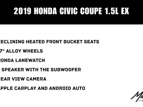 Used 2019 Honda Civic EX image 2