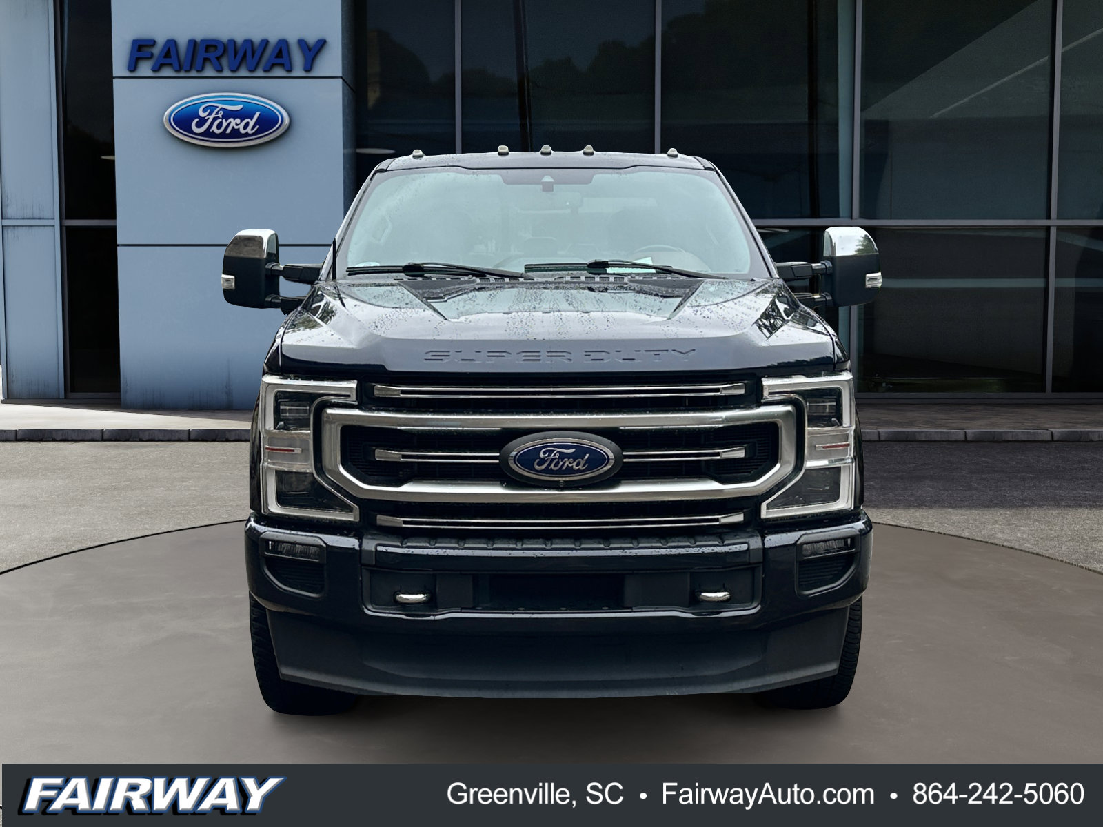 Used 2022 Ford F250 Platinum w/ FX4 Off-Road Package AWD/4WD image 2