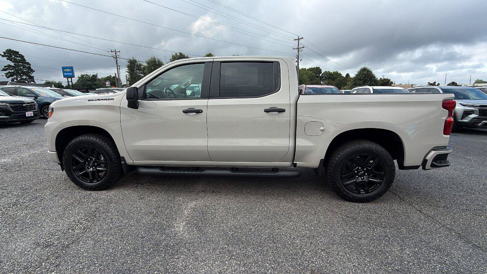 New 2026 Chevrolet Silverado 1500 Custom w/ Turbomax Blackout Package RWD image 11