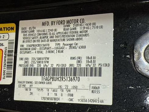 Used 2024 Ford Mustang Premium RWD image 22