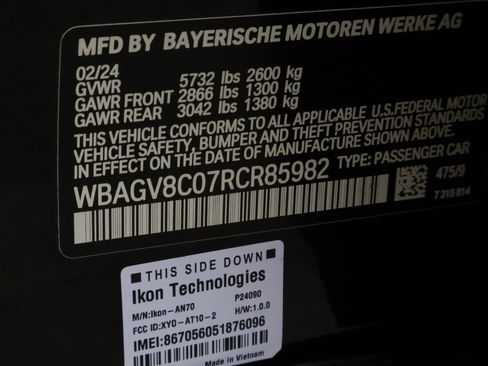 Used 2024 BMW M850i Gran Coupe xDrive w/ Driving Assistance Package image 23