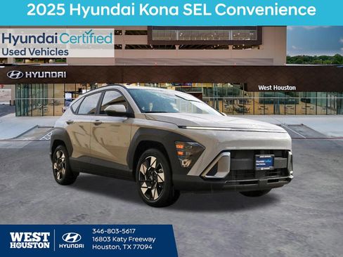 Certified 2025 Hyundai Kona SEL FWD image 1