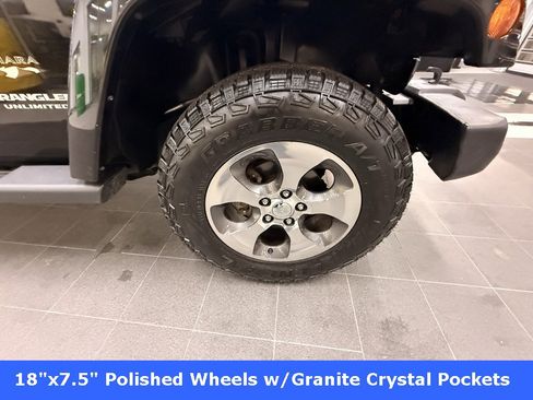 Certified 2017 Jeep Wrangler Unlimited Sahara w/ Connectivity Group image 35