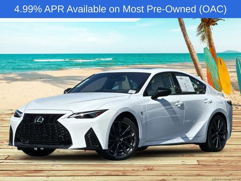 Used 2025 Lexus IS 350 F Sport w/ Accessory Package AWD/4WD image 1