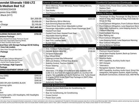 Used 2025 Chevrolet Silverado 1500 LTZ w/ Max Trailering Package AWD/4WD image 5