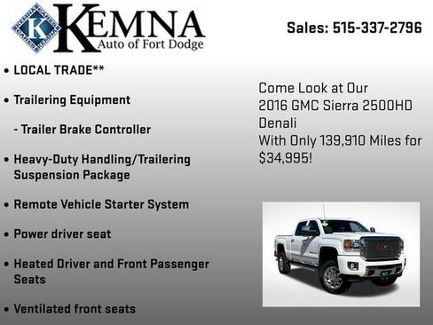Used 2016 GMC Sierra 2500 Denali image 6