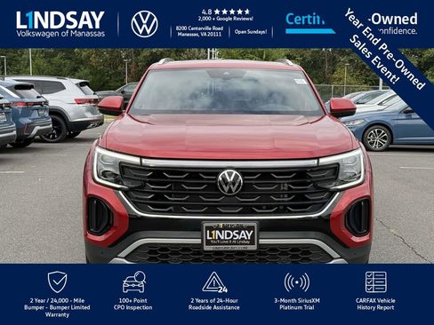 Certified 2024 Volkswagen Atlas Cross Sport SEL image 8