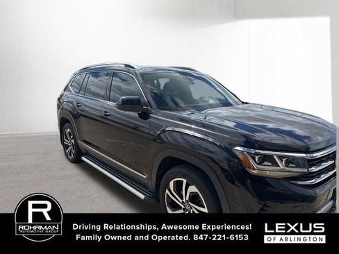 Used 2021 Volkswagen Atlas SEL Premium AWD/4WD image 3