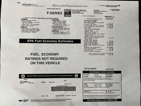 Used 2011 Ford F250 King Ranch w/ FX4 Off Road Pkg AWD/4WD image 40