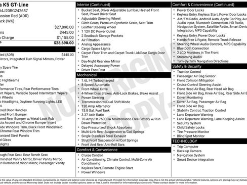 Used 2024 Kia K5 GT-Line image 23