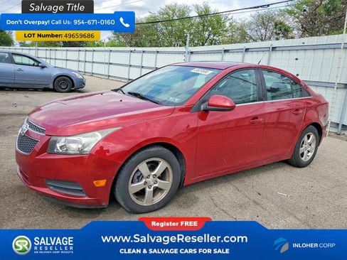 Used 2014 Chevrolet Cruze LT w/ All-Star Edition image 1