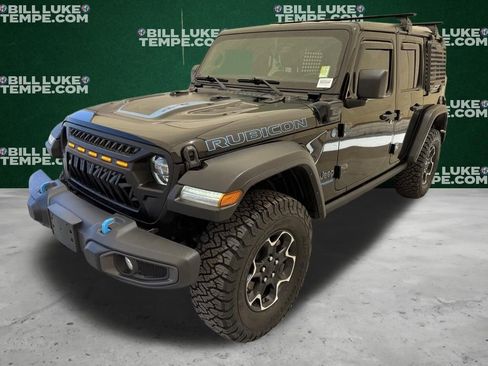 Used 2022 Jeep Wrangler Unlimited Rubicon 4xe w/ Cold Weather Group AWD/4WD image 9