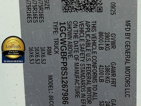 Used 2025 Chevrolet Express 2500 Extended w/ Communications Package image 20