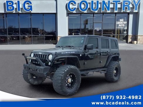 Used 2017 Jeep Wrangler Unlimited Rubicon w/ Connectivity Group AWD/4WD image 1