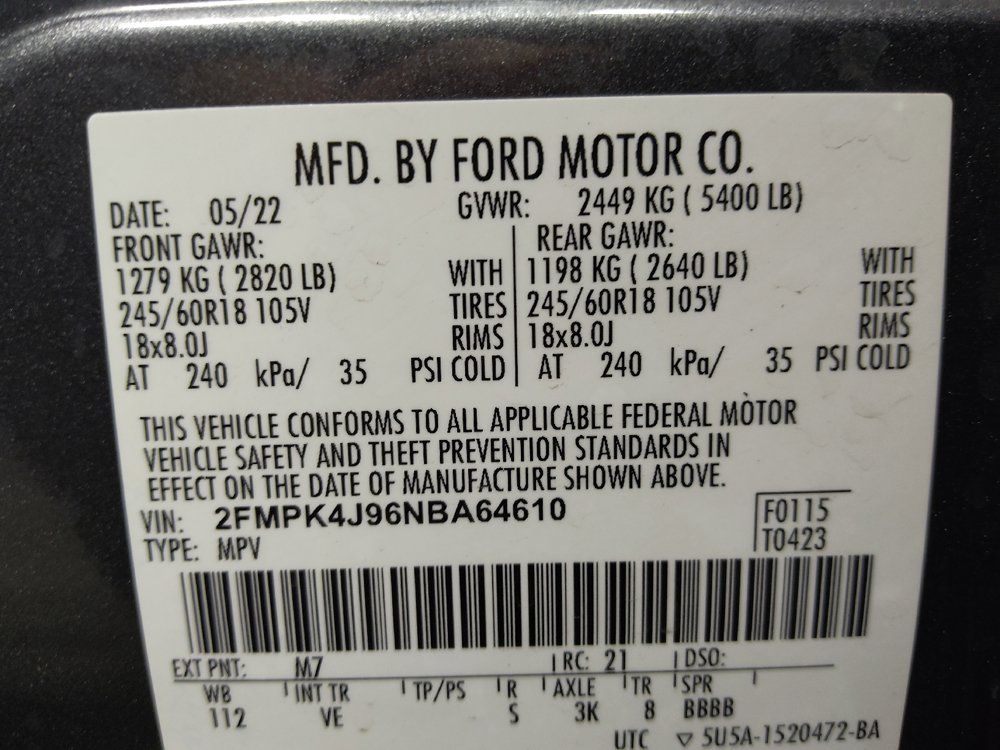 Used 2022 Ford Edge SEL AWD/4WD image 33