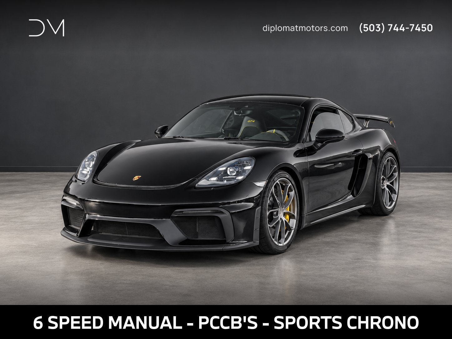 Used 2020 Porsche 718 Cayman GT4 RWD image 1