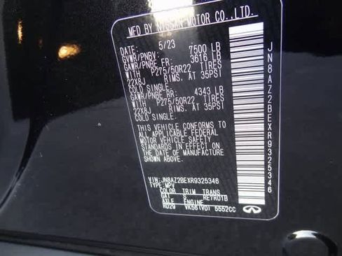 Used 2024 INFINITI QX80 Sensory image 39