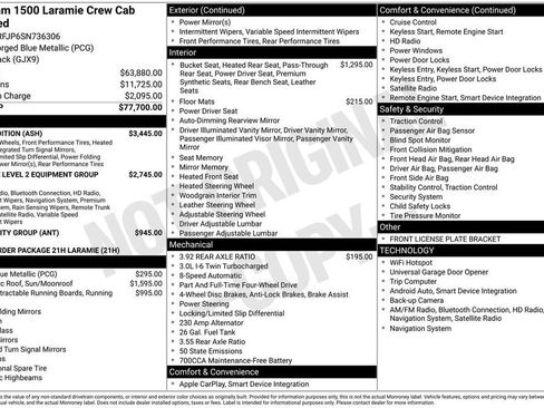 Used 2025 RAM 1500 Laramie w/ Night Edition AWD/4WD image 24
