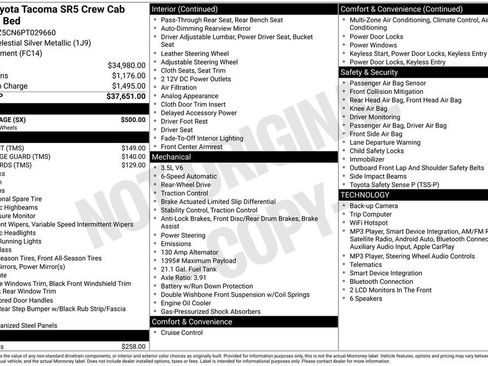 Used 2023 Toyota Tacoma SR5 w/ SX Package RWD image 15
