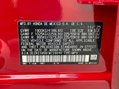 New 2026 Honda HR-V Sport image 28