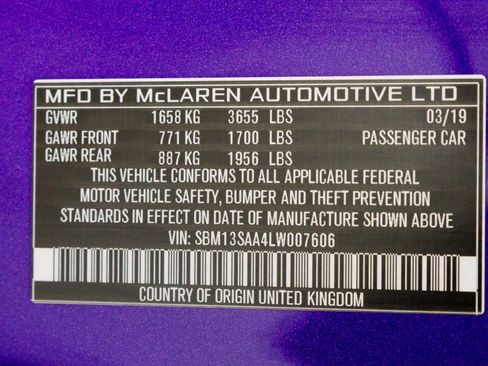 Used 2020 McLaren 600LT Spider RWD image 84