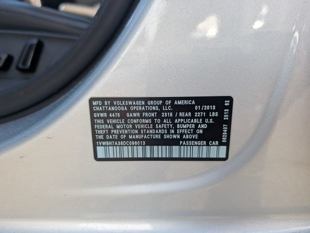 Used 2013 Volkswagen Passat 2.5 SE FWD image 21