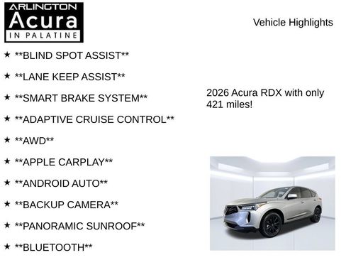 Used 2026 Acura RDX SH-AWD image 7