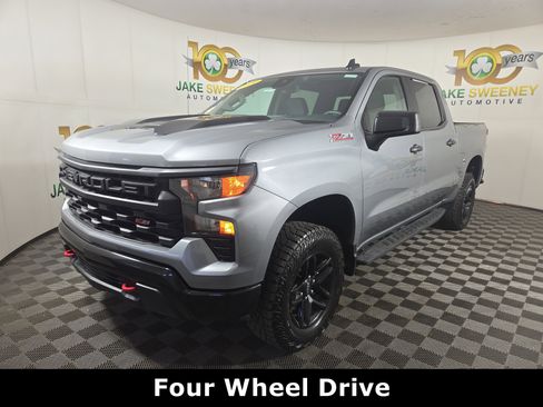 Certified 2024 Chevrolet Silverado 1500 Custom Trail Boss AWD/4WD image 3