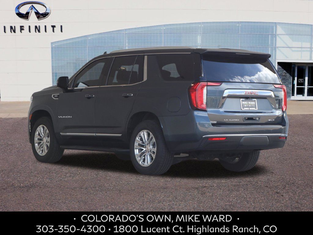 Used 2021 GMC Yukon SLT w/ SLT Premium Package AWD/4WD image 3