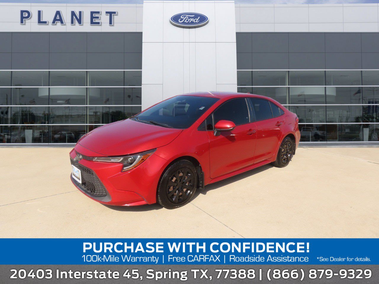 Used 2020 Toyota Corolla LE FWD image 1