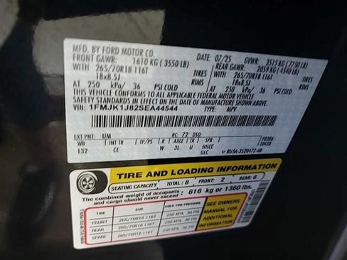 Used 2025 Ford Expedition Max Active AWD/4WD image 9