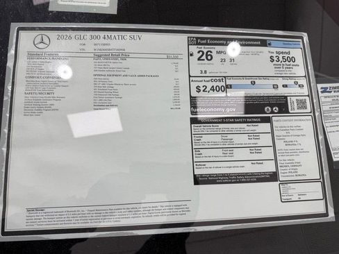 New 2026 Mercedes-Benz GLC 300 GLC 300 image 4