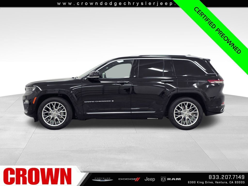 Certified 2023 Jeep Grand Cherokee Summit w/ Adv Protech Group IV AWD/4WD image 4