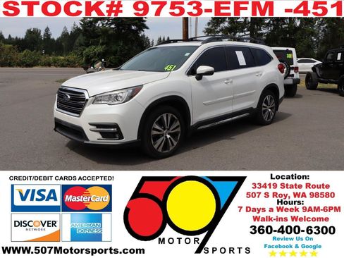 Used 2019 Subaru Ascent Limited w/ Popular Package #2A AWD/4WD image 3