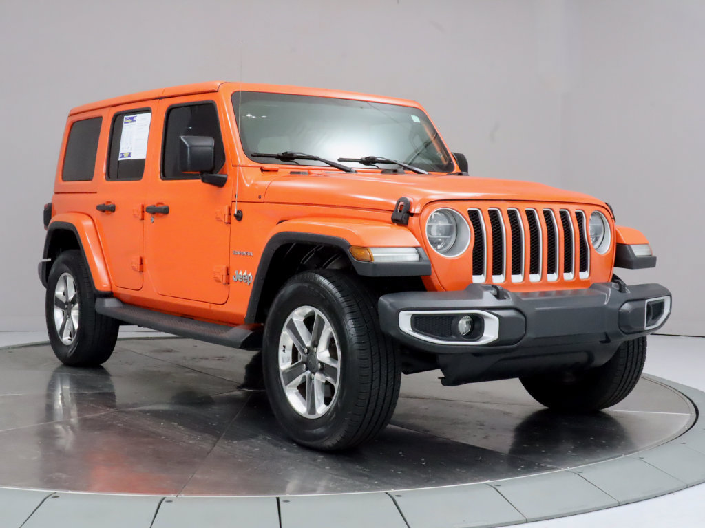 Used 2019 Jeep Wrangler Unlimited Sahara w/ LED Lighting Group AWD/4WD image 7