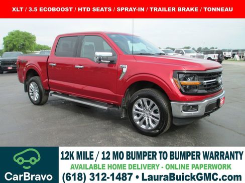 Used 2024 Ford F150 XLT w/ Equipment Group 302A MID AWD/4WD image 1