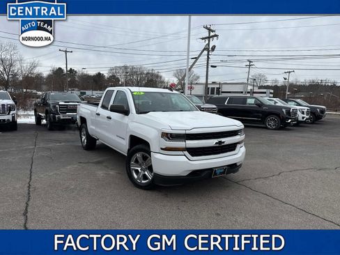 Used 2018 Chevrolet Silverado 1500 Custom w/ Custom Value Package AWD/4WD image 1