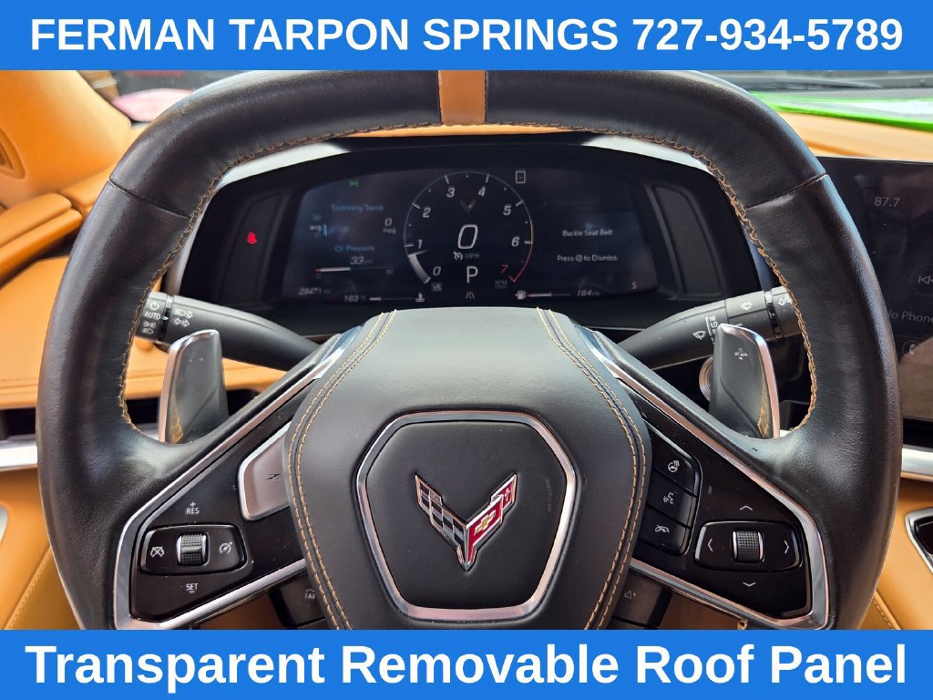 Certified 2020 Chevrolet Corvette Stingray Premium Cpe w/ 3LT Preferred Equipment Group RWD image 28