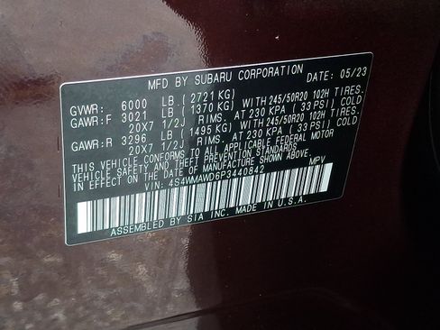 Used 2023 Subaru Ascent Touring AWD/4WD image 29