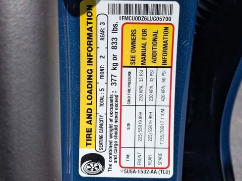 Used 2020 Ford Escape Titanium w/ Titanium Premium Package 2.0 image 19