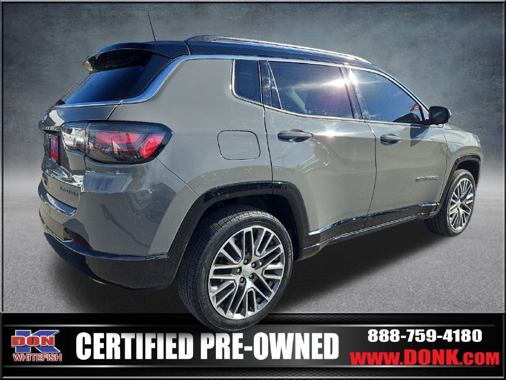 Used 2022 Jeep Compass Limited w/ Elite Group AWD/4WD image 8