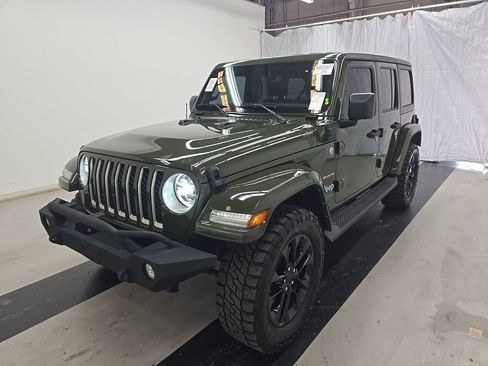 Used 2021 Jeep Wrangler Unlimited Sahara w/ Cold Weather Group AWD/4WD image 1