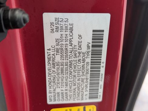 Used 2026 Honda Odyssey Touring image 40