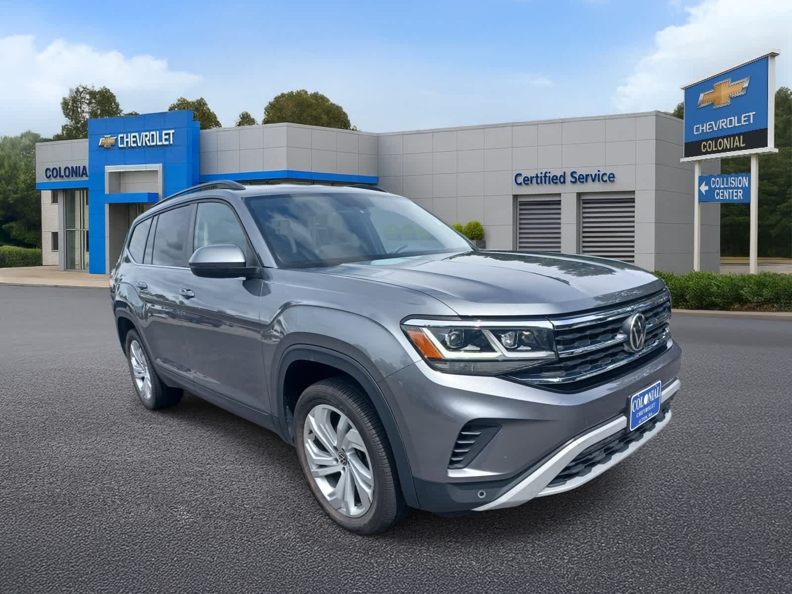 Used 2022 Volkswagen Atlas SE AWD/4WD image 2